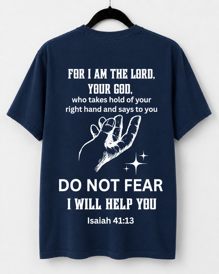 Navy Do Not Fear back design