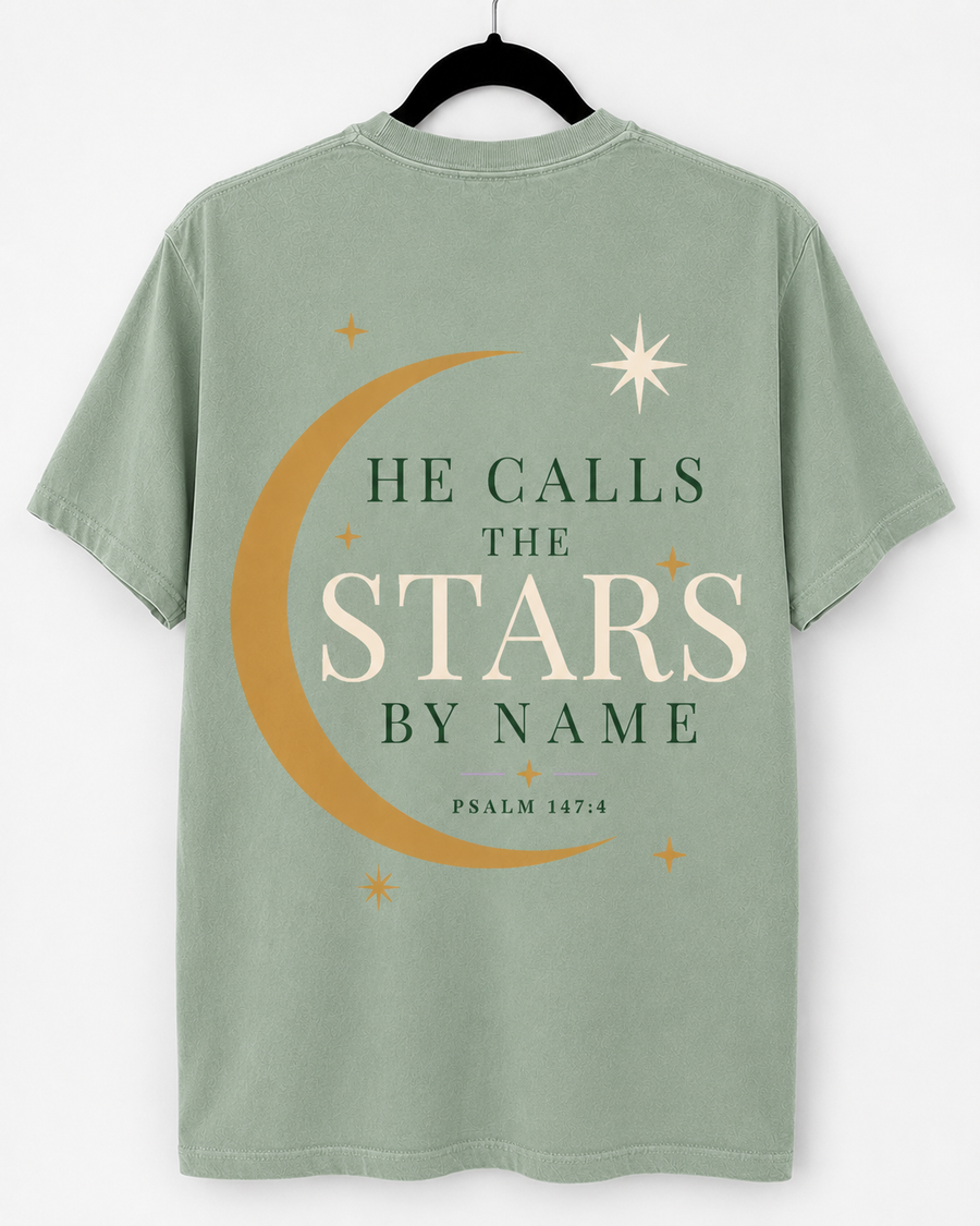 Bay He Calls the Stars back design