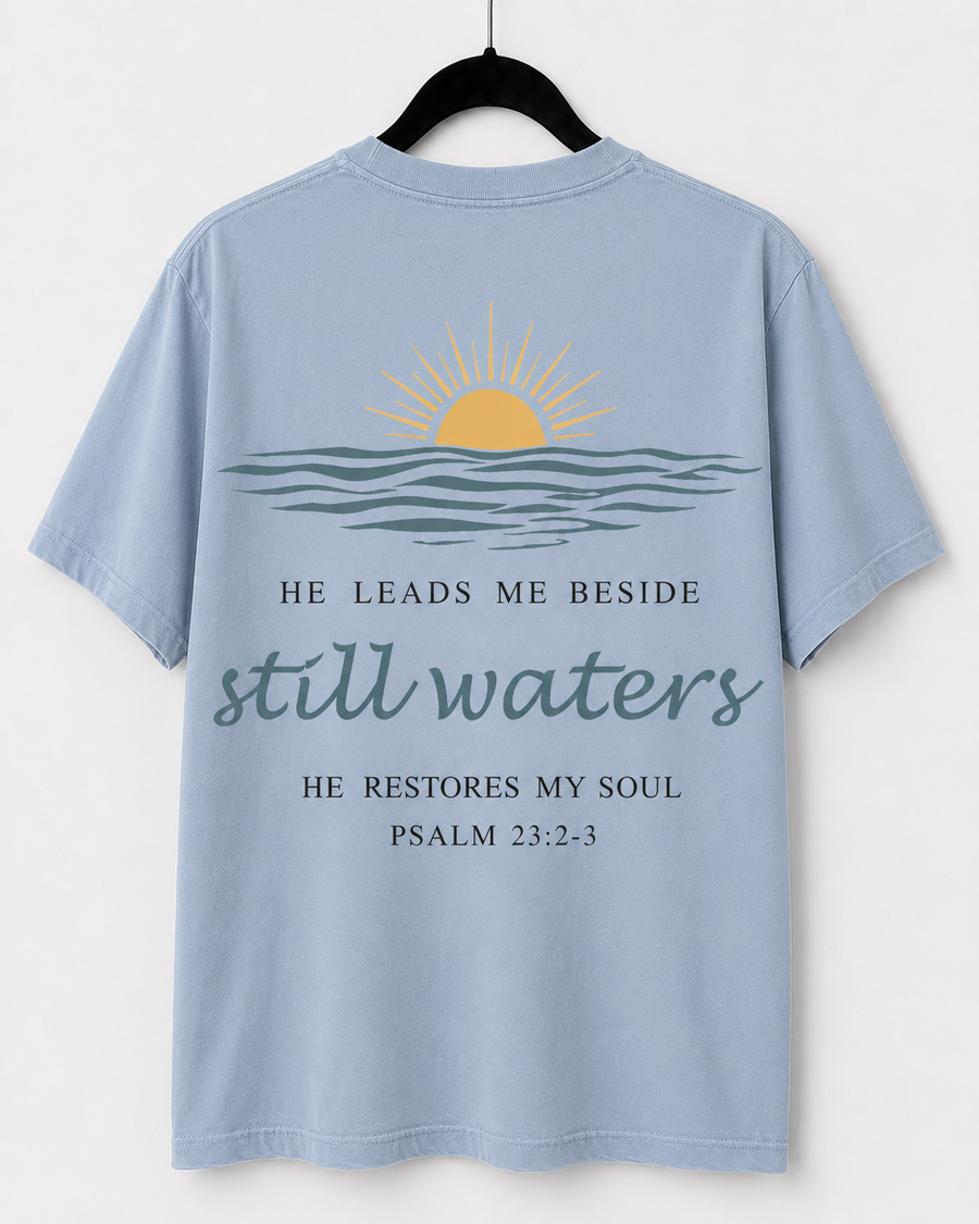 Hydrangea Still Waters back design