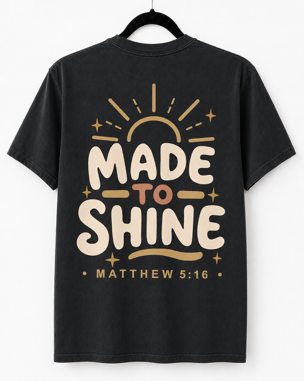 Black Made to Shine back design [pair|black|back|2]