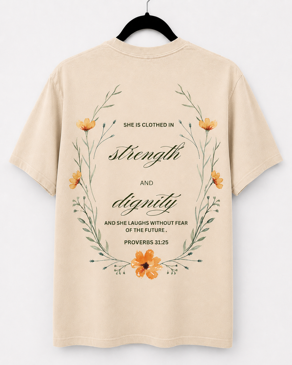 Ivory Strength and Dignity back design [pair|ivory|back|2]