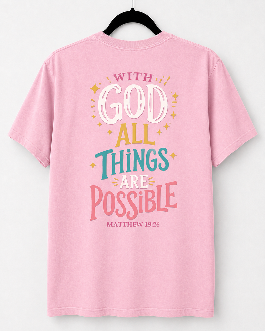 Blossom With God back design