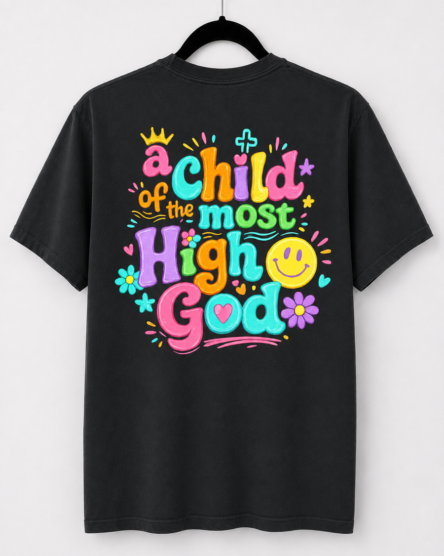 Black Child of God back design