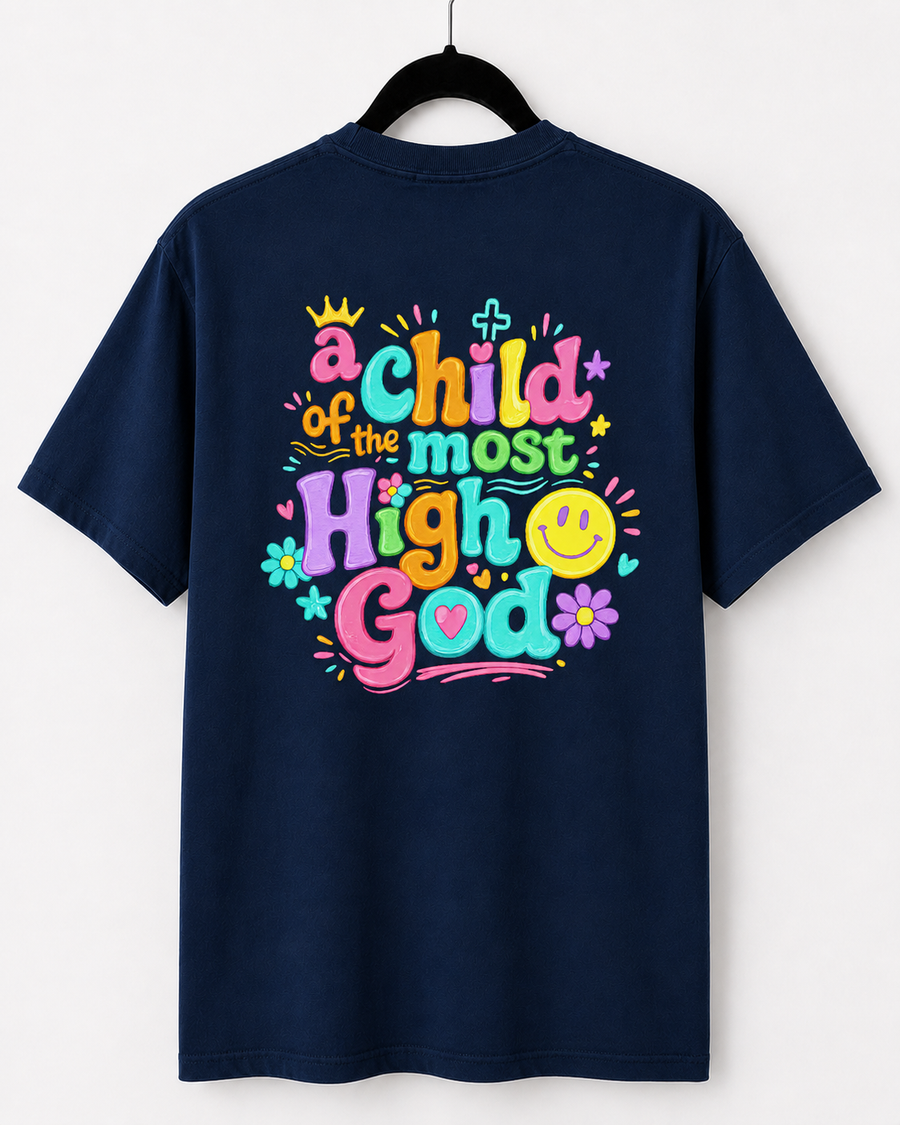 Navy Child of God back design