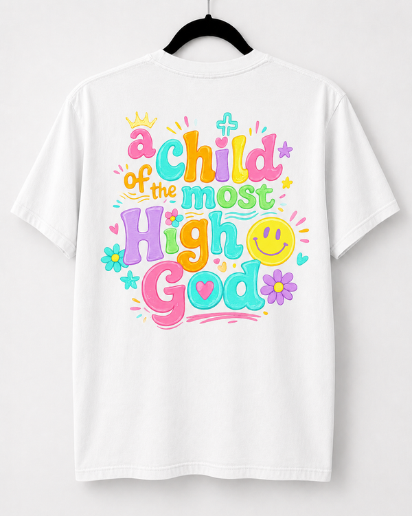 White Child of God back design [pair|white|back|2]