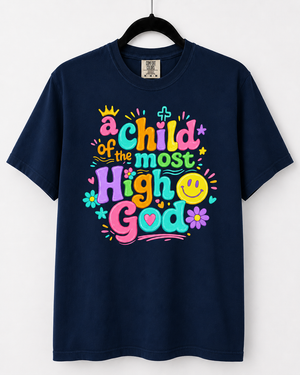 Navy Child of God front design [pair|navy|front|1]