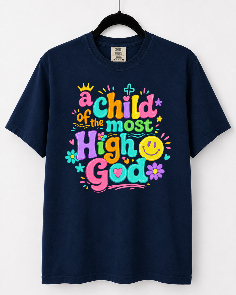 Navy Child of God front design