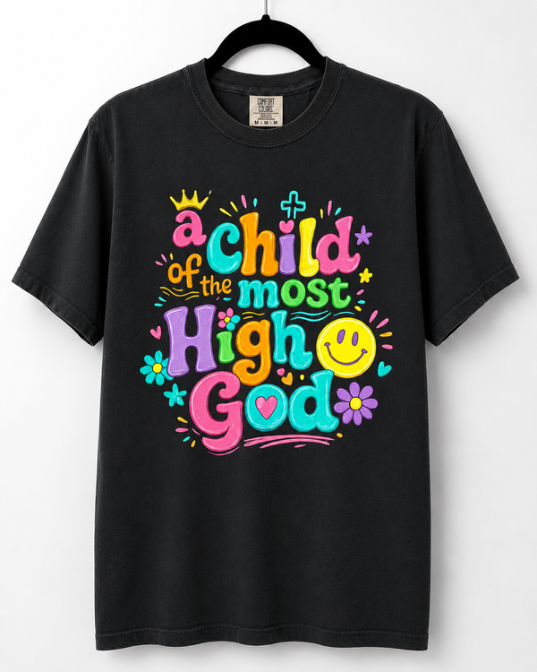 Black Child of God front design [pair|black|front|1]