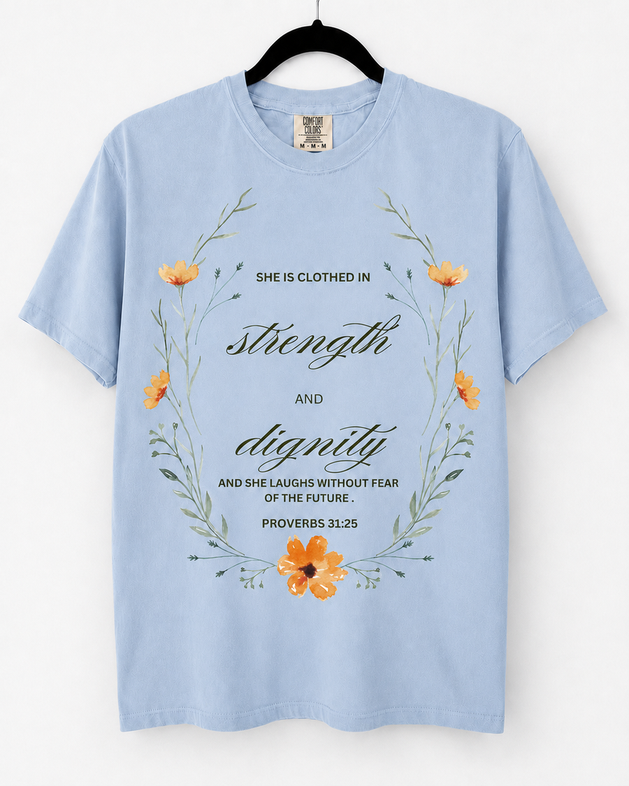 Hydrangea Strength and Dignity front design