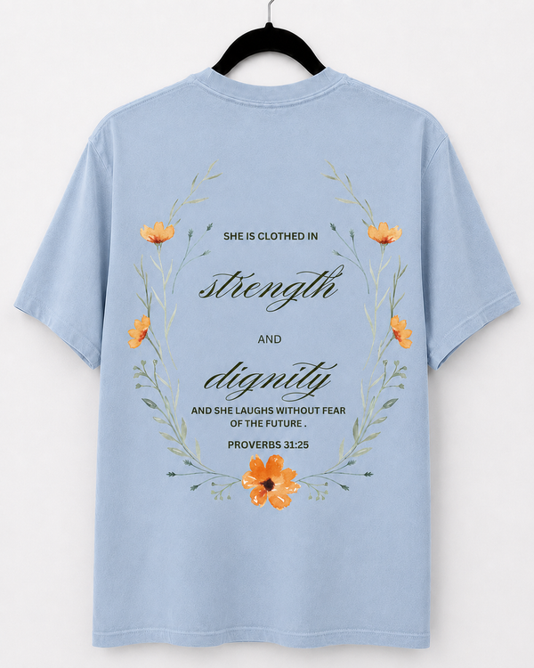 Hydrangea Strength and Dignity back design [pair|hydrangea|back|2]