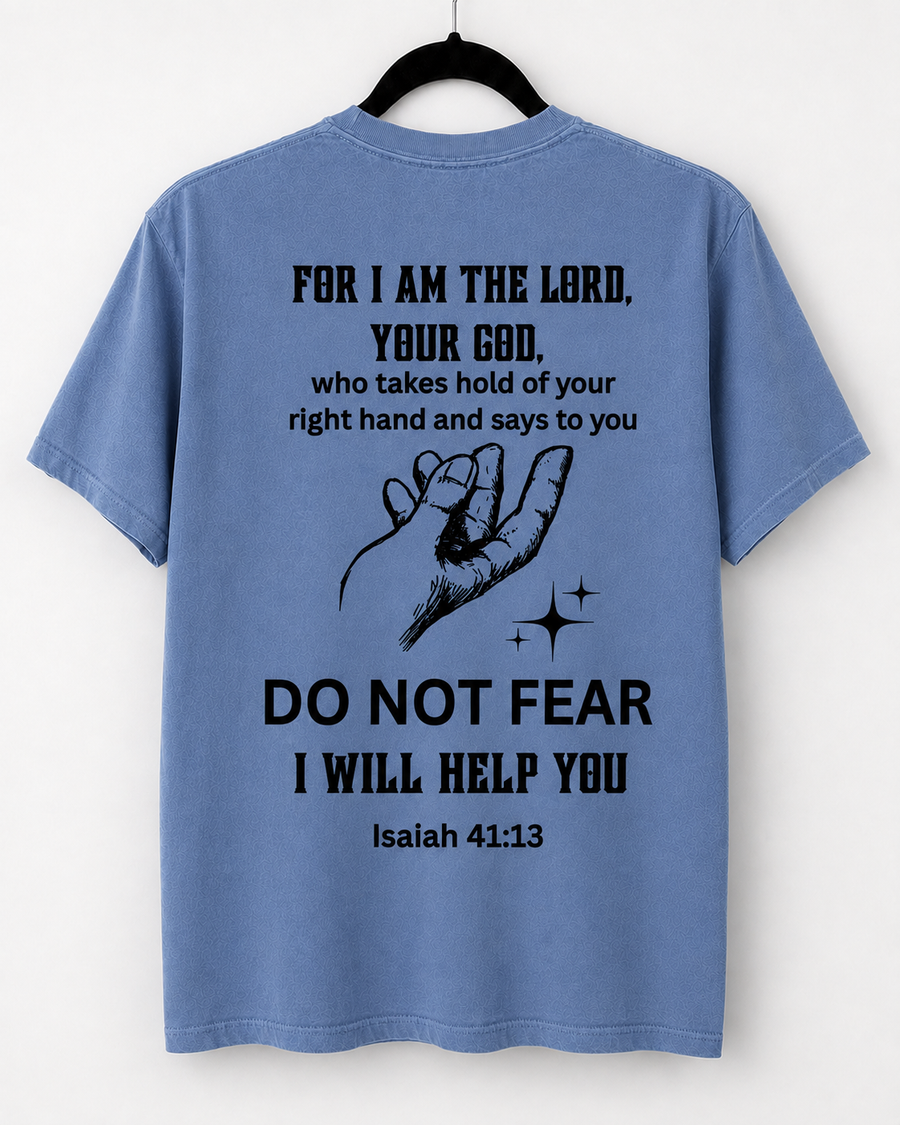 Washed Denim Do Not Fear back design