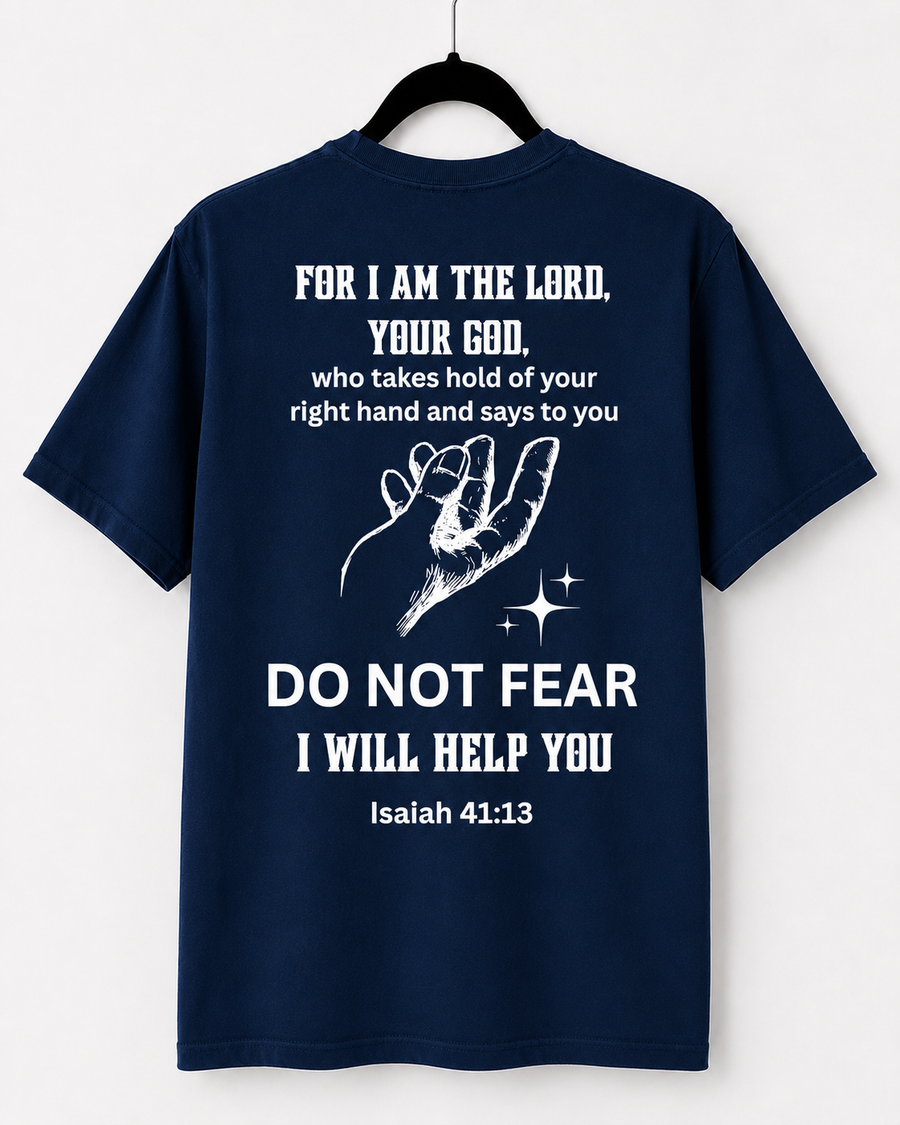 Navy Do Not Fear back design