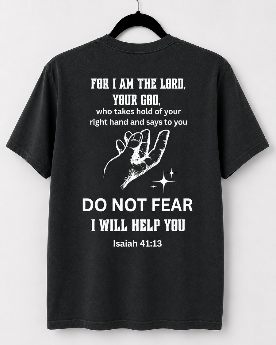 Black Do Not Fear back design