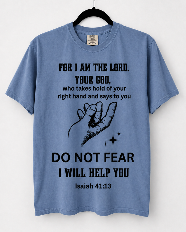 Washed Denim Do Not Fear front design [pair|washed-denim|front|1]