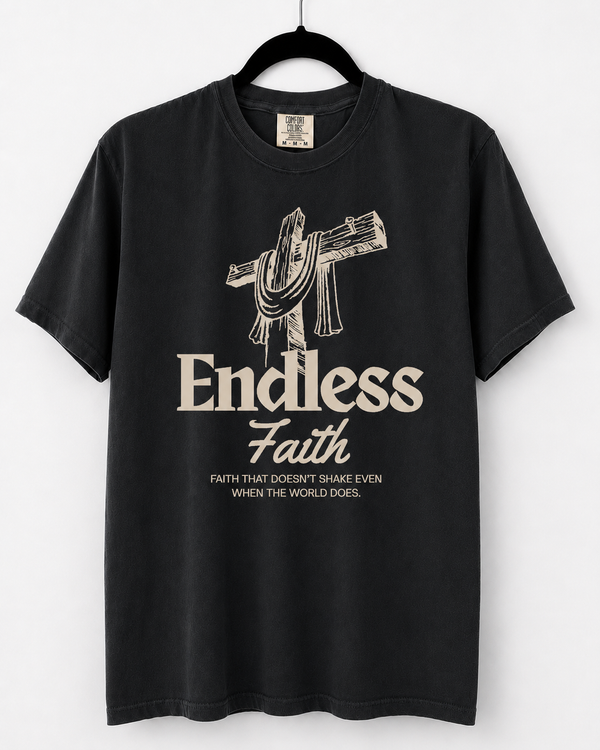 Black Endless Faith front design [pair|black|front|1]