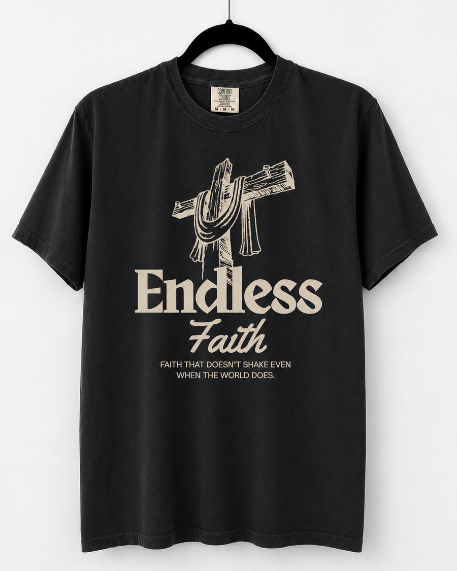 Black Endless Faith front design