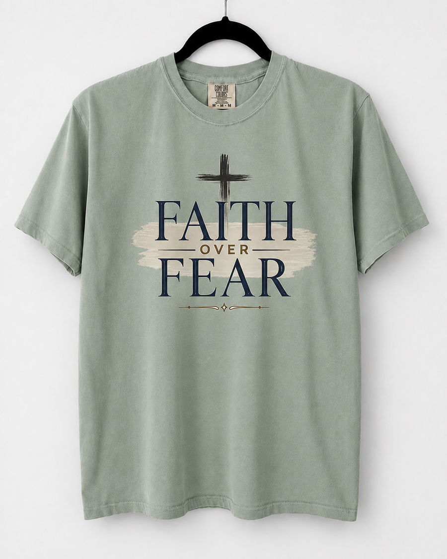 Bay Faith Over Fear front design