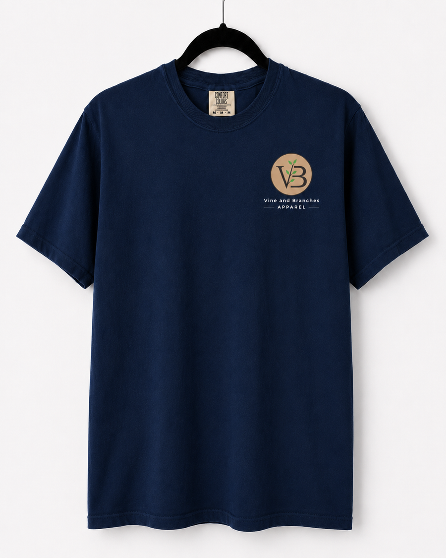 Navy front with chest logo
