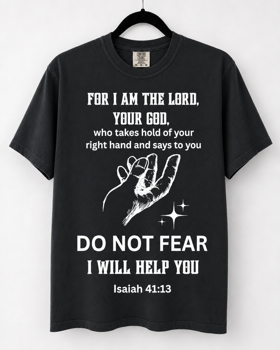 Black Do Not Fear front design