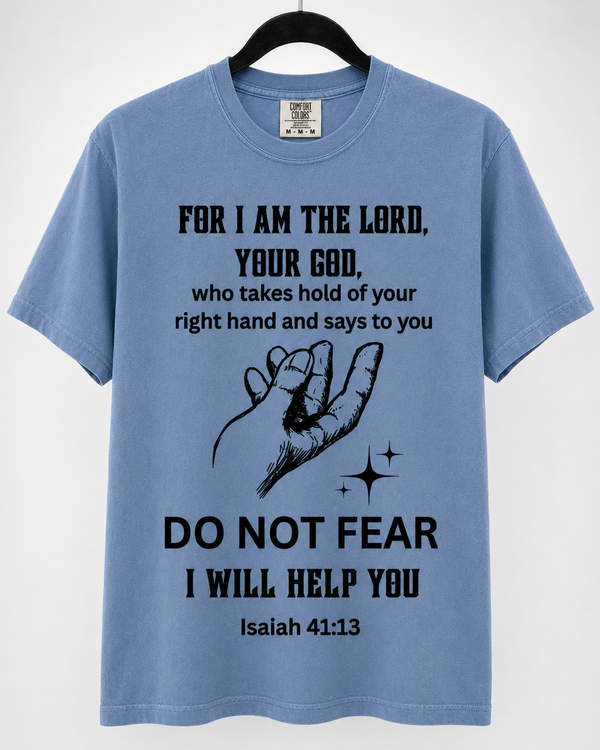 Washed Denim Do Not Fear front design [pair|washed-denim|front|1]
