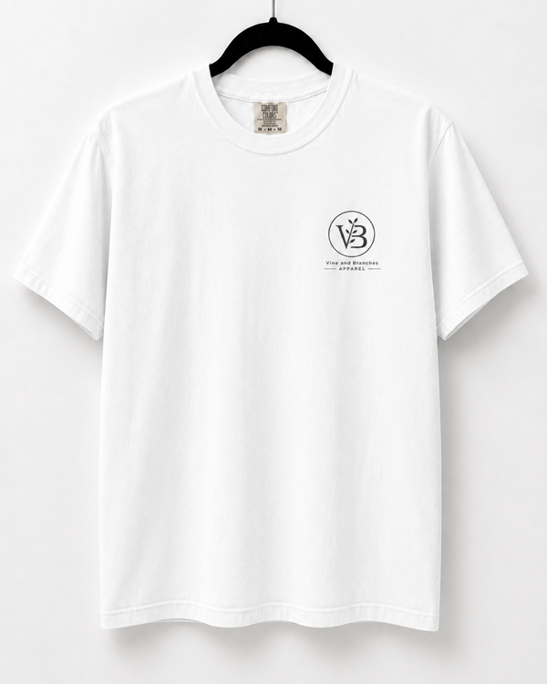 White front with chest logo [pair|white|back|1]