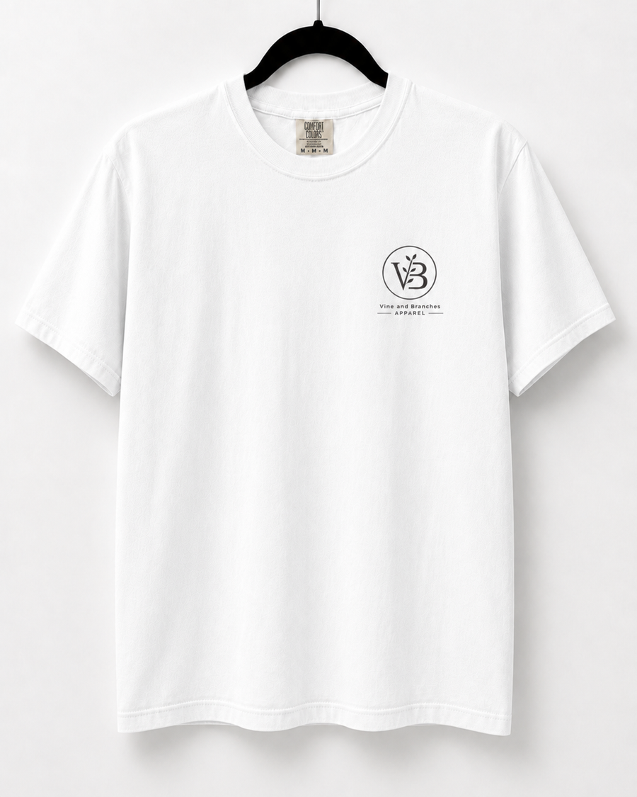 White front with chest logo