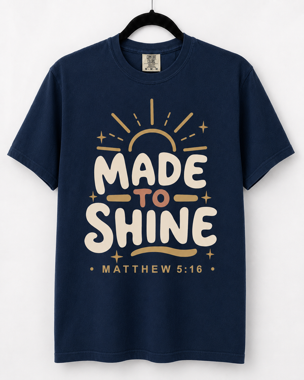 Navy Abide in Me front design [pair|navy|front|1]