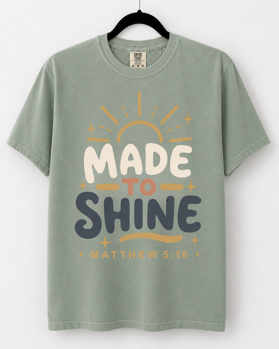 Bay Made to Shine front design