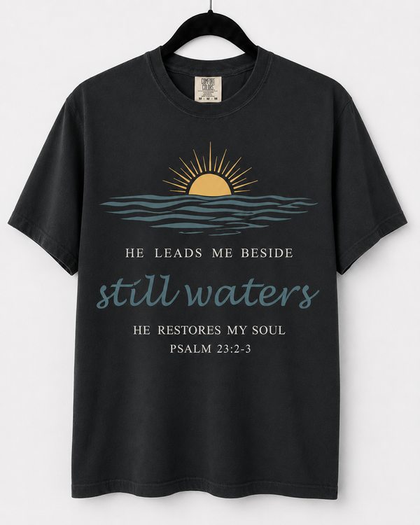 Black Still Waters front design [pair|black|front|1]