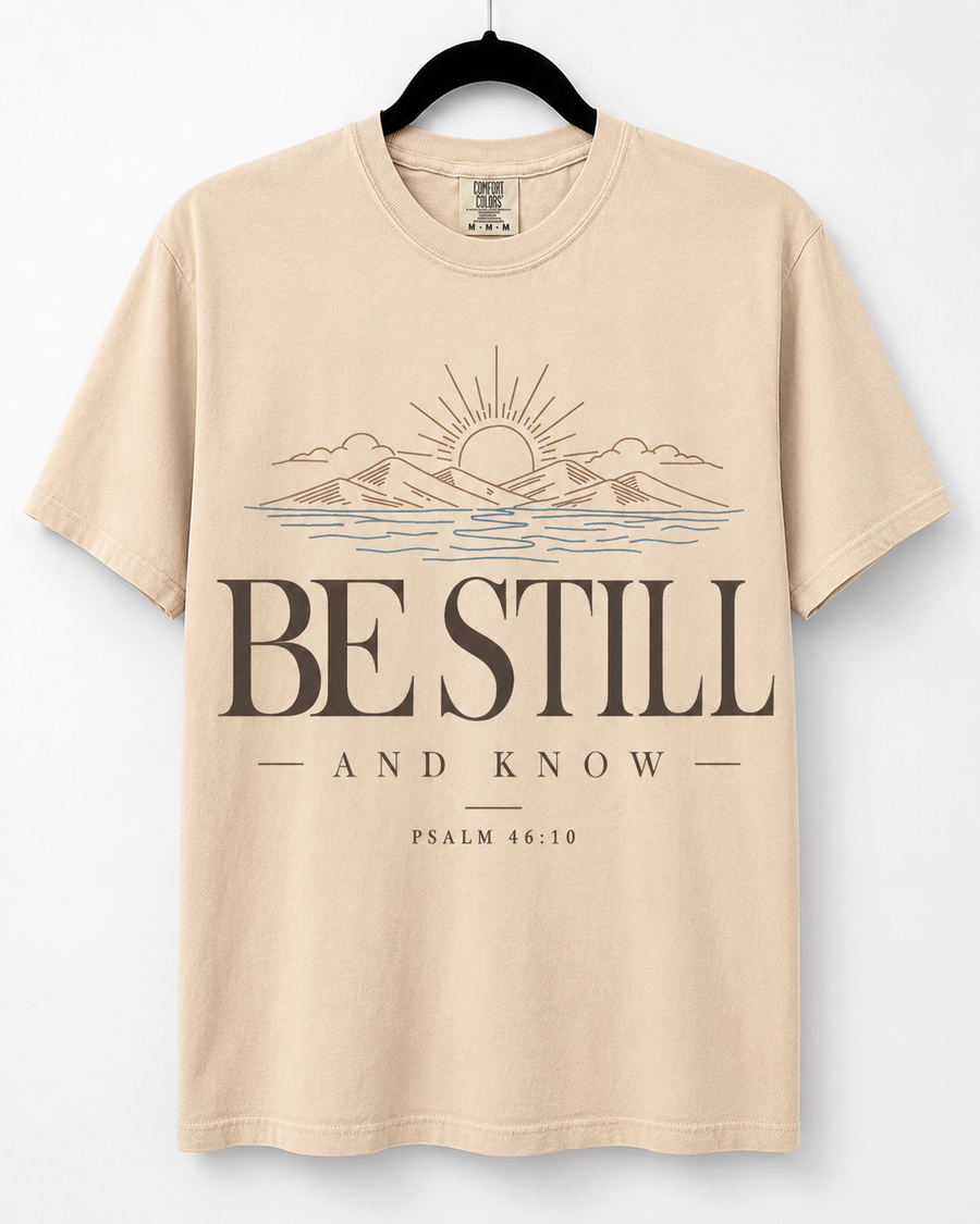 Ivory Be Still and Know front design
