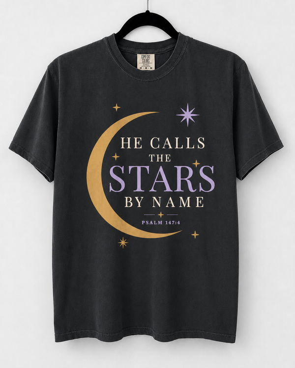 Black He Calls the Stars front design [pair|black|front|1]