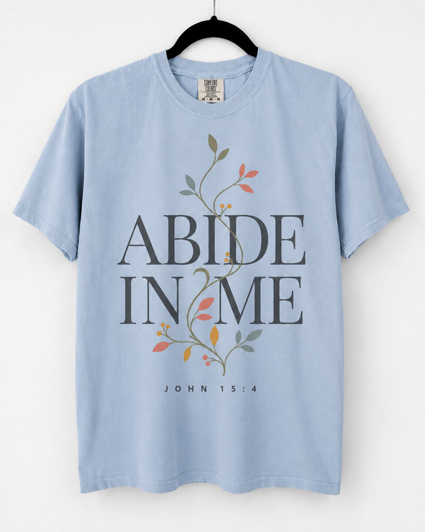 Hydrangea Abide in Me front design [pair|hydrangea|front|1]