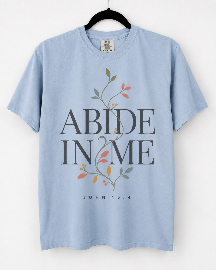 Hydrangea Abide in Me front design