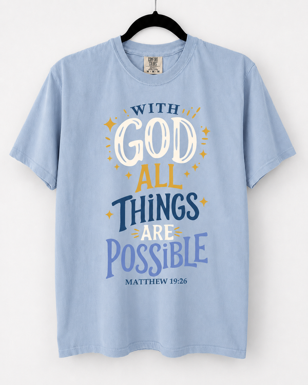 Hydrangea With God front design [pair|hydrangea|front|1]