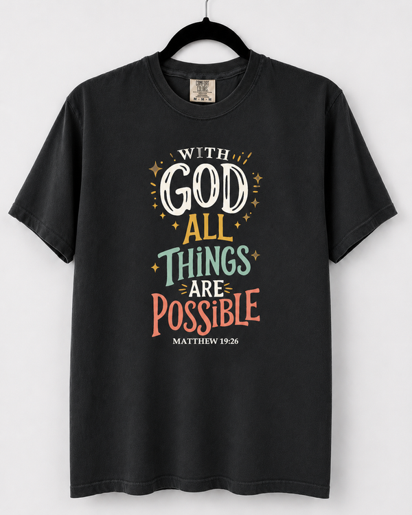 Black With God front design [pair|black|front|1]