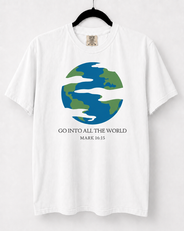 White Go Into All the World front design [pair|bay|front|1]