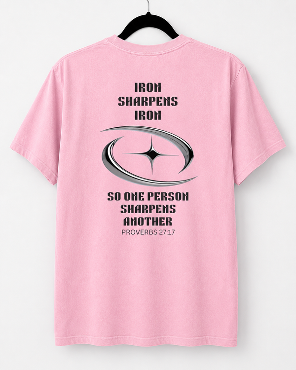 Blossom Iron Sharpens Iron back design [pair|blossom|back|2]