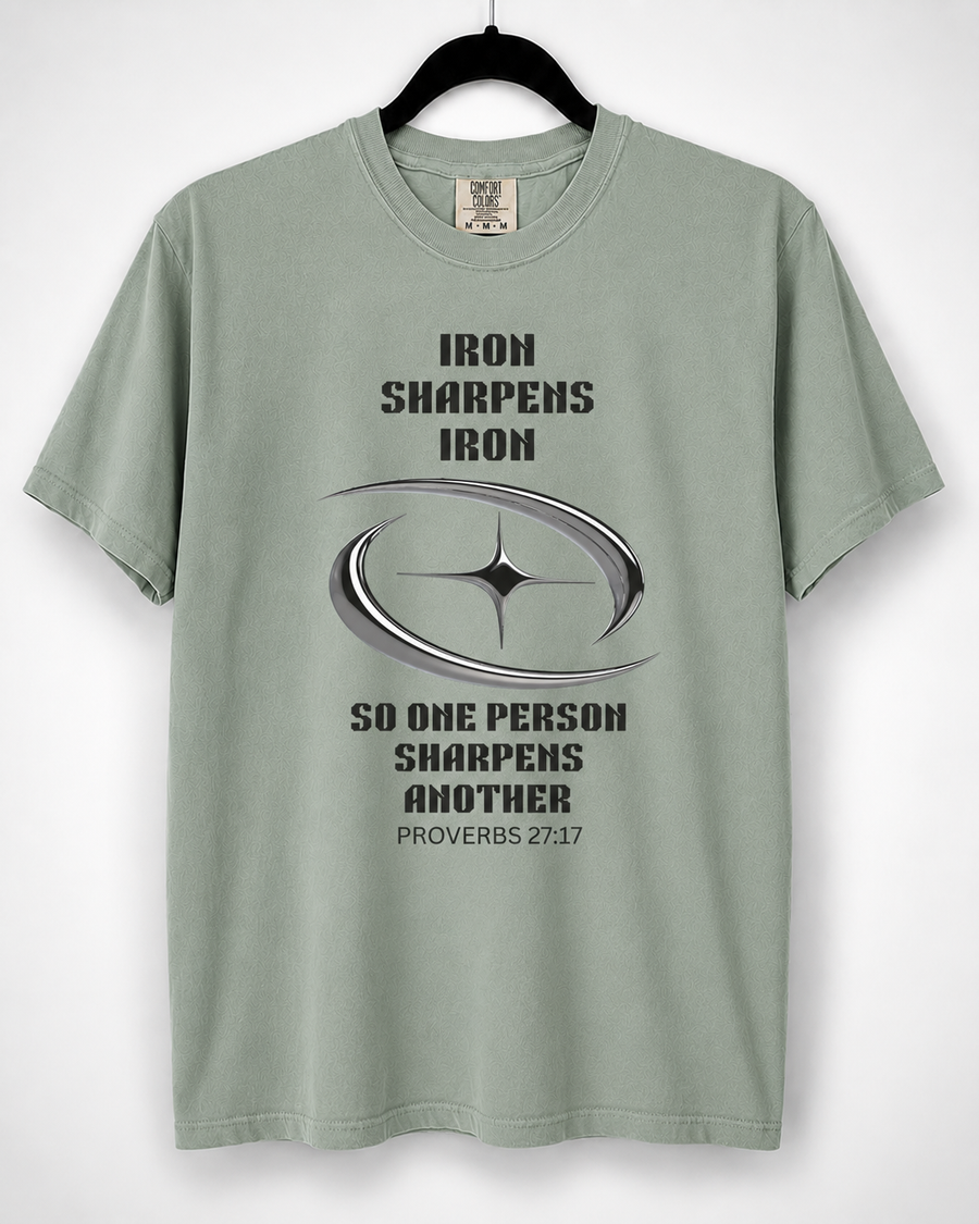 Bay Iron Sharpens Iron front design