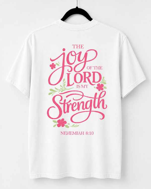 White Joy of the Lord back design [pair|white|back|2]