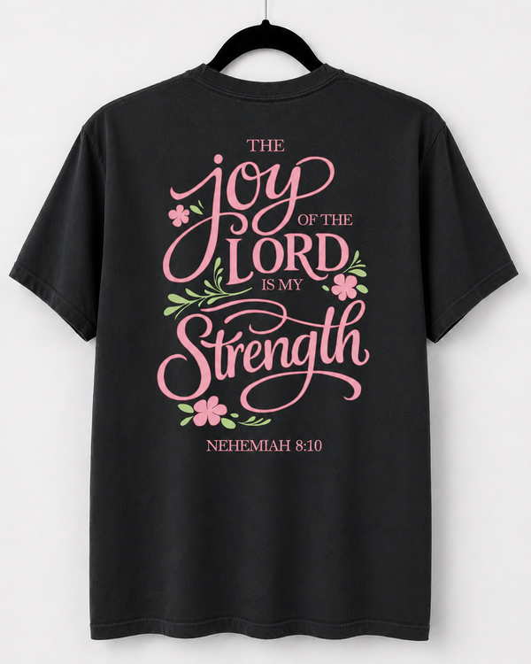 Black Joy of the Lord back design [pair|black|back|2]