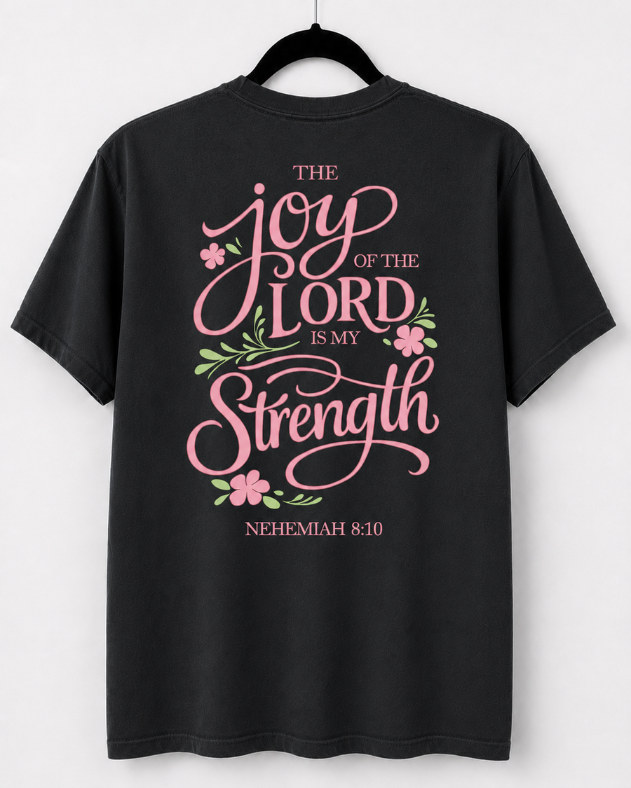 Black Joy of the Lord back design