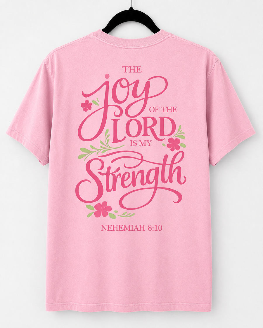 Blossom Joy of the Lord back design