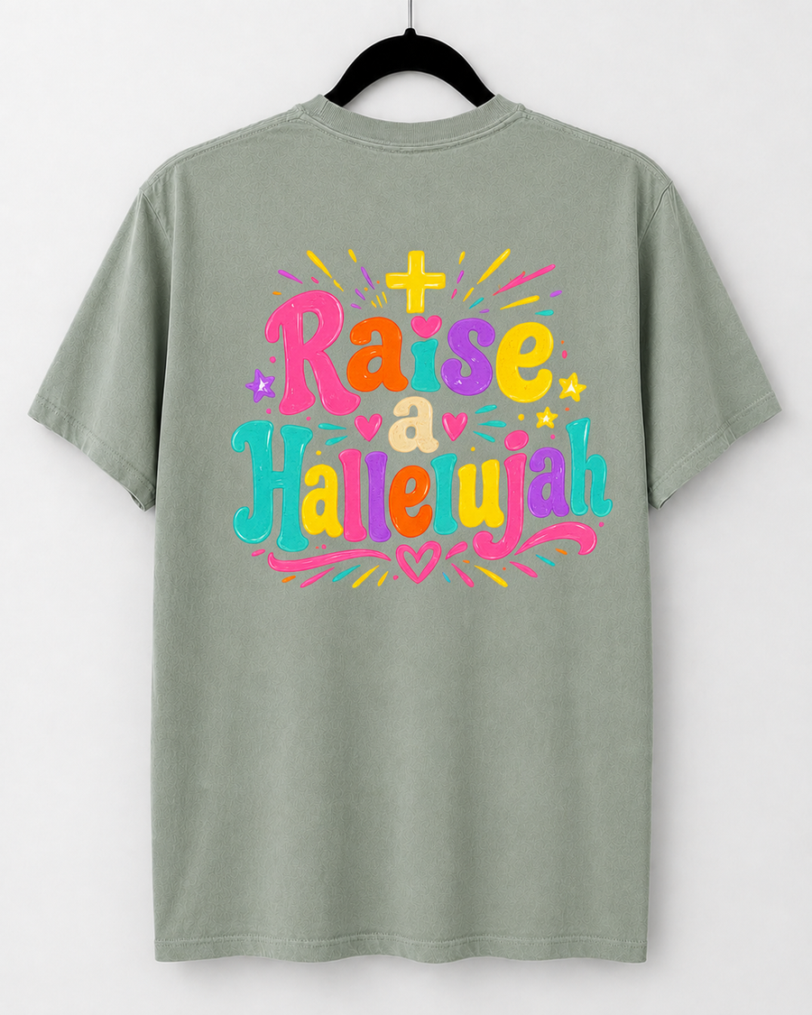 Bay Raise a Hallelujah back design