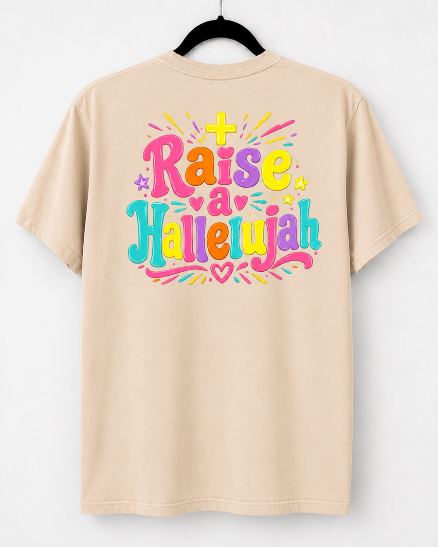 Ivory Raise a Hallelujah back design