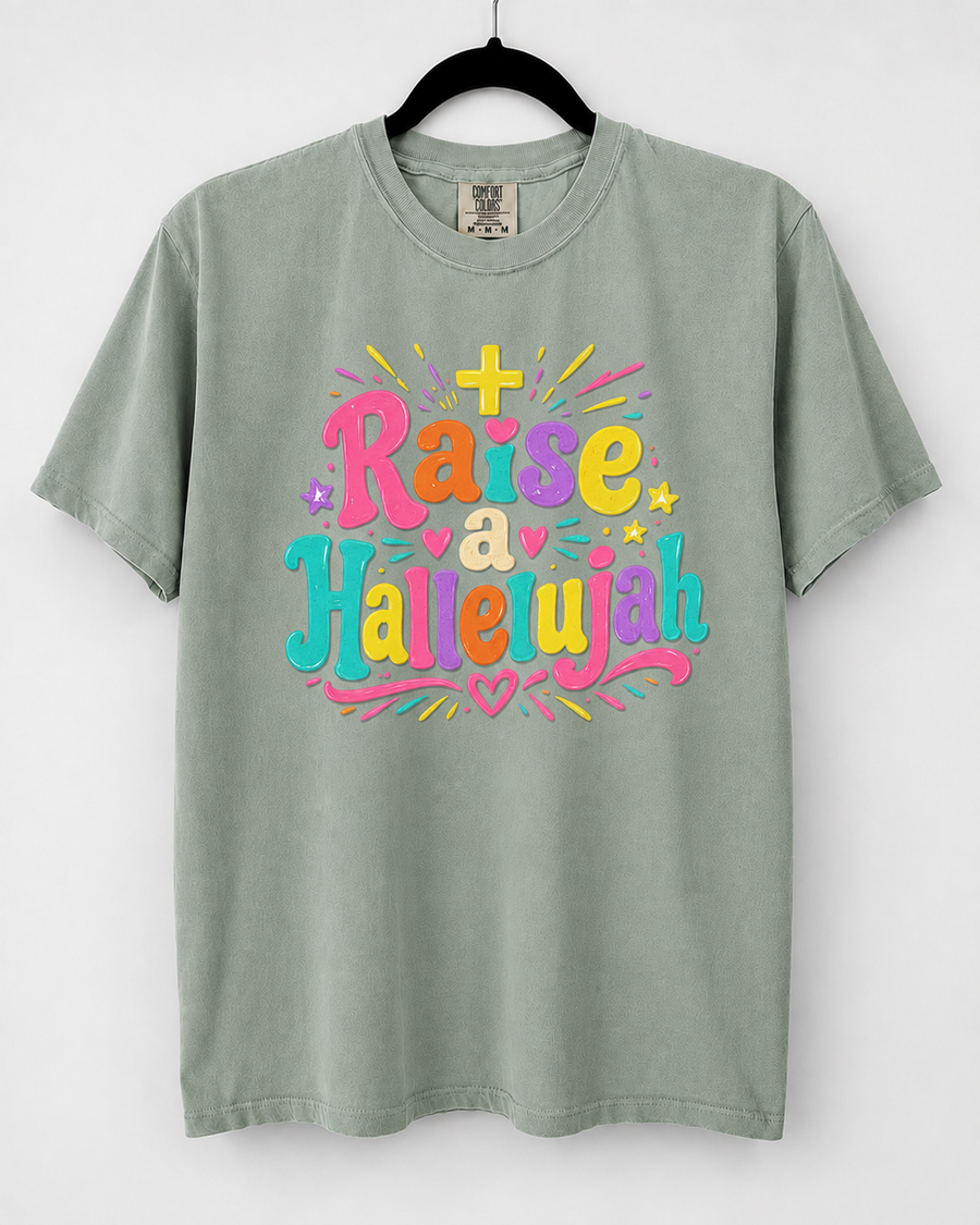 Bay Raise a Hallelujah front design
