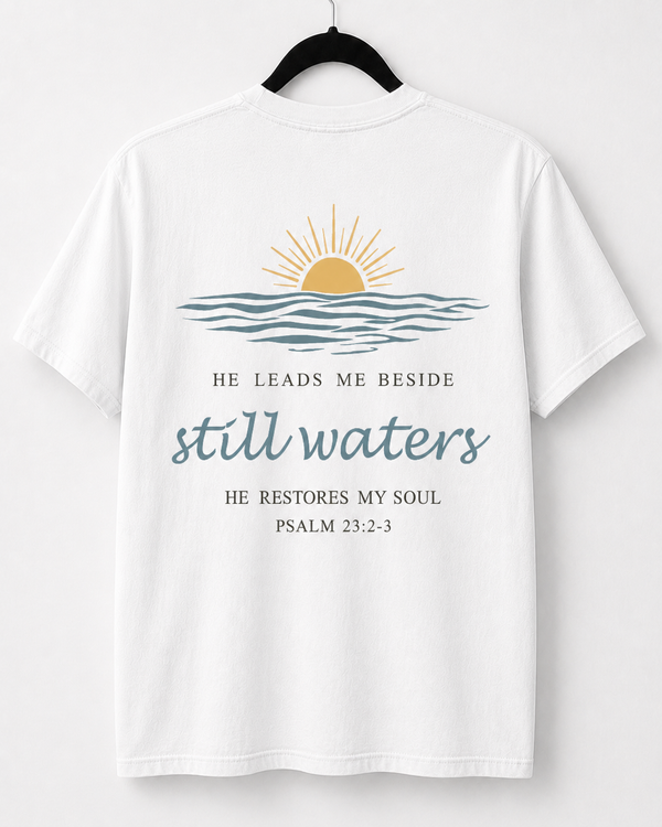 White Still Waters back design [pair|white|back|2]