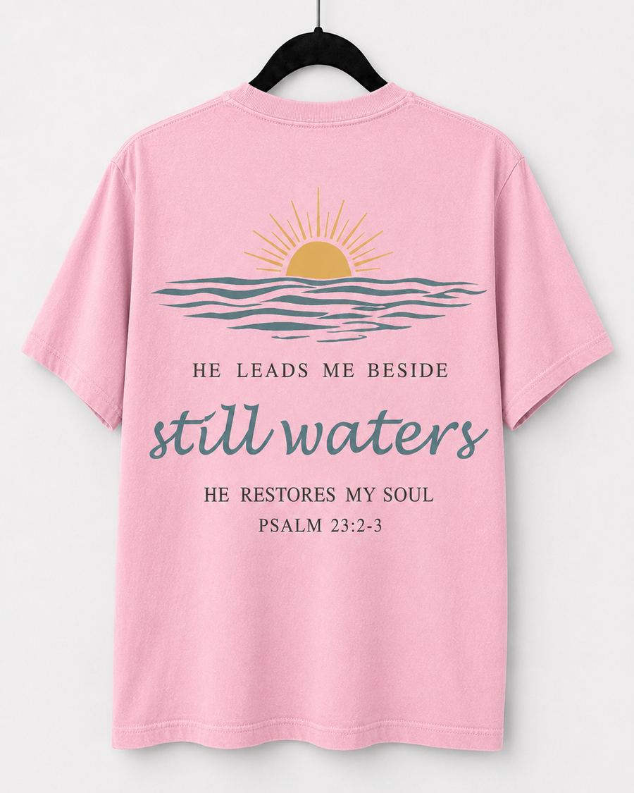 Blossom Abide in Me back design